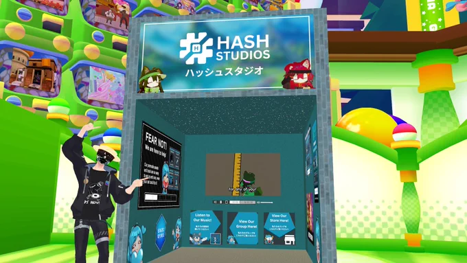 The Amazing Hash Studios Booth at Gachatopia!