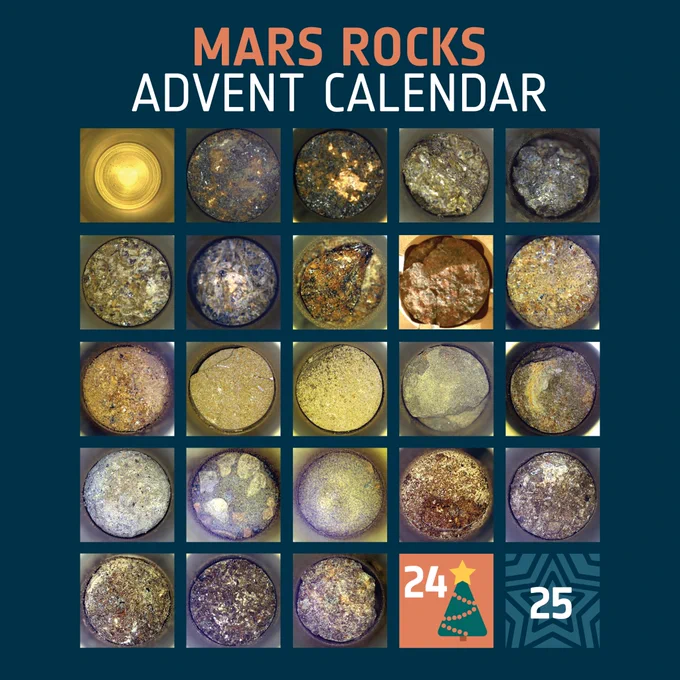 Mars rocks advent calendar, day 23. 