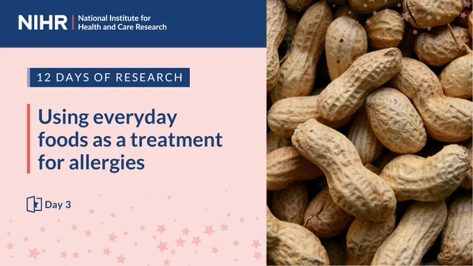 12 days of research - day 3

Using everyday foods as a treatment for allergies