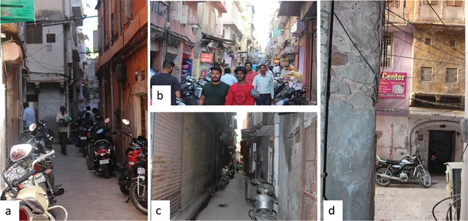 Figure 7. Built environment conditions in walled city. Source: Author.