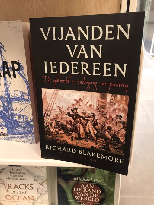 Book cover: Vijanden van iedereen by Richard Blakemore