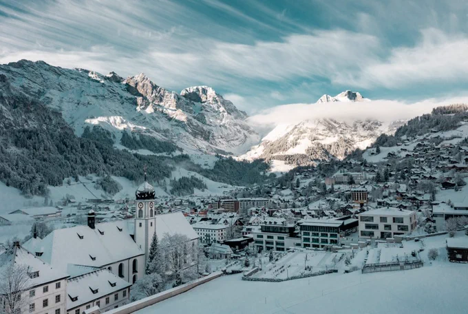 Engelberg im Winter (Bild: Schweiz Tourismus / Nicola Fuerer)