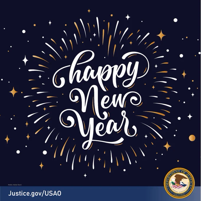 Happy New Year
Justice.gov/USAO
USAO Idaho seal