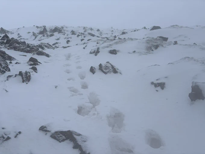 Exit slope of Striding Edge