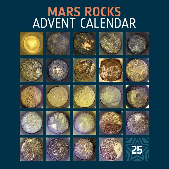 Mars rocks advent calendar, day 24. 