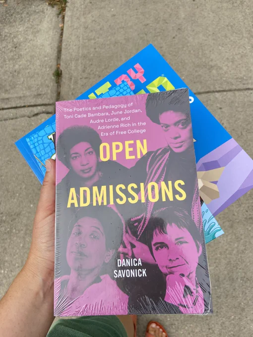 Danica Savonick, Open Admissions, still wrapped in plastic