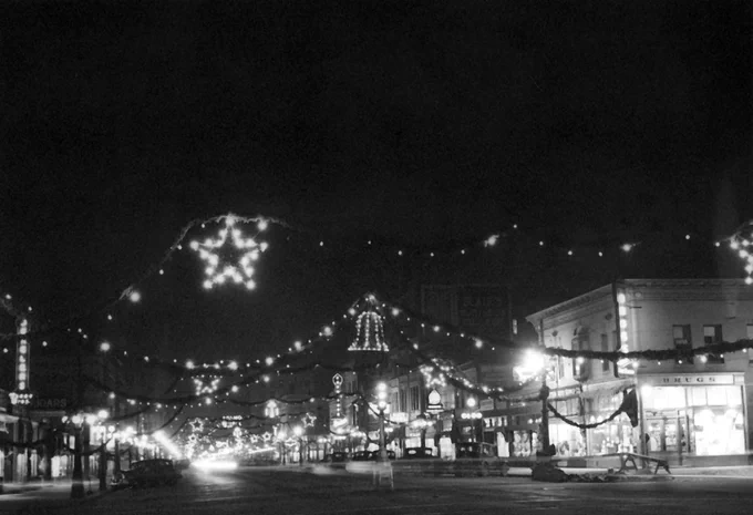 Looking North on Tejon Street, ca.1930, from the CSPM Collections.