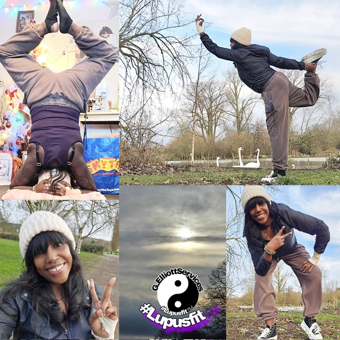 www.gelliottservices.com Lupusfit™️ Lupus, Chronic Kidney Disease, Raynaud's, Kienbock's Disease Advocate & Awareness 🫶🏿 🙌🏿 💜 🖤 🌍 💯. 
Merry Christmas 🎅🏿 🎄 ❤️ 