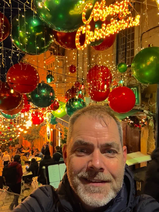 Alan Reid in Malta, December 2024