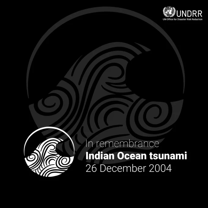 In remembrance
Indian Ocean tsunami
26 December 2024