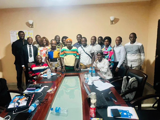 Group photo of all participants who attended the 2-day bootcamp in Bo, Sierra Leone.