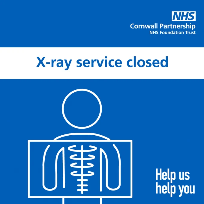 X-ray service closed.