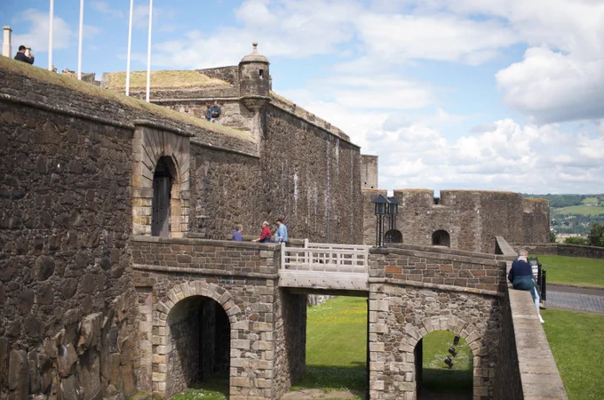 Drawbridge at Stirling Castle. 