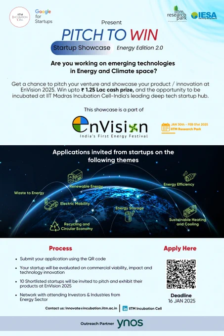 Pitch to Win Startup showcase - Energy edition 2.0