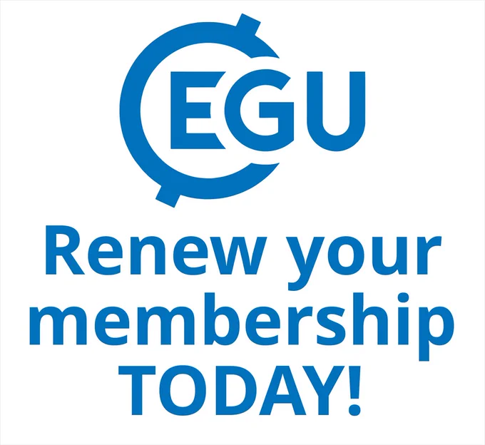 Renew your EGU membership today!