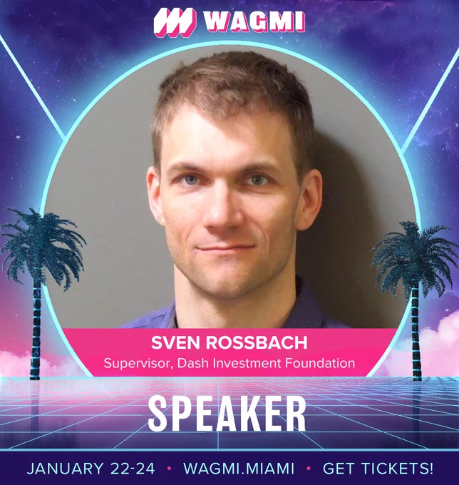 Sven Rossbach, Dash Investment Foundation