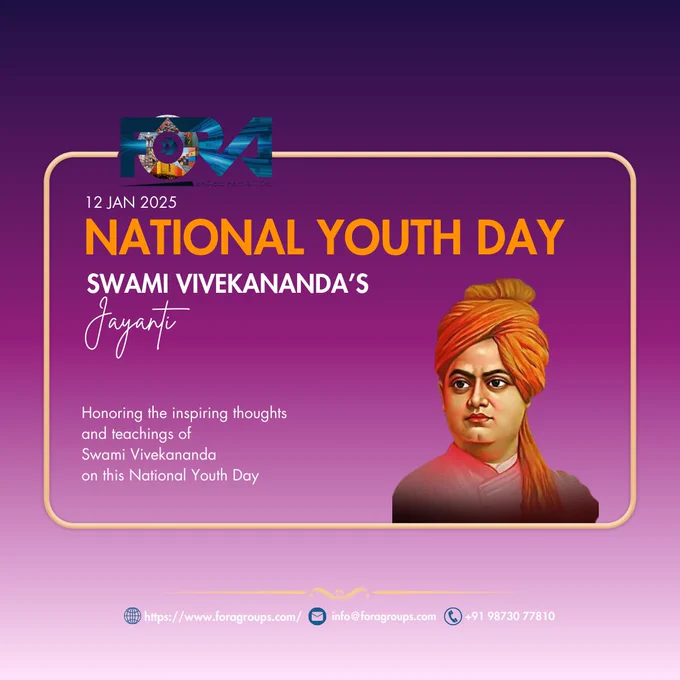 Honoring Swami Vivekananda on National Youth Day