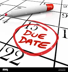 due date