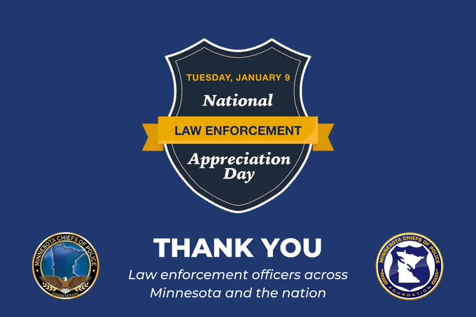 Thank you law enforcement officers
