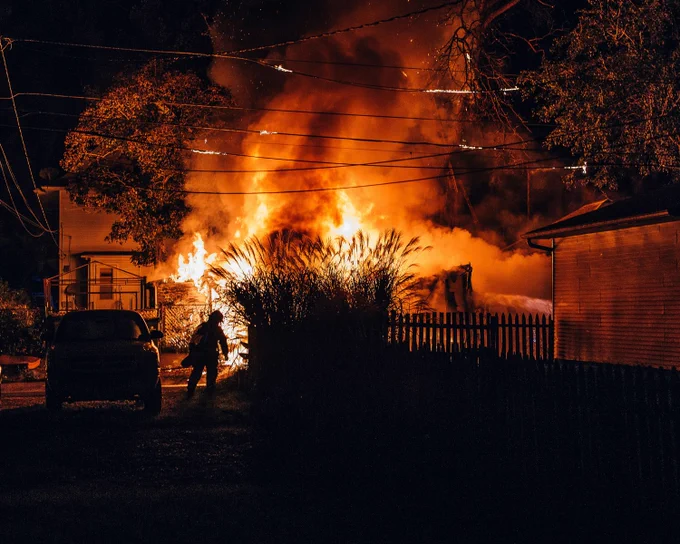 Photo by Kyle Cleveland on Unsplash:

https://unsplash.com/photos/a-man-standing-in-front-of-a-fire-iQj9Cn6P6-Q?utm_source=twitter&utm_medium=ssm_twitter&utm_campaign=ssmpub