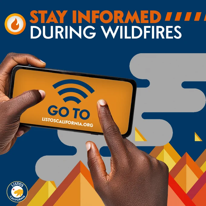 Stay informed during wildfires