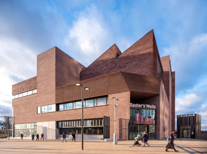 Sadler's Wells East building. 