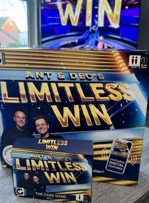 Ant & Dec's Limitless Win board game and card game giveaway!