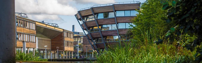 Exterior of Djanogly LRC