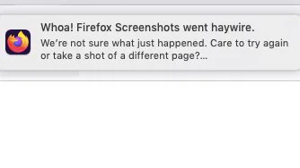 Whoa! Firefox Screenshot went haywire.
We're not sure what just happened. Care to try again or take a shot of a different page?...