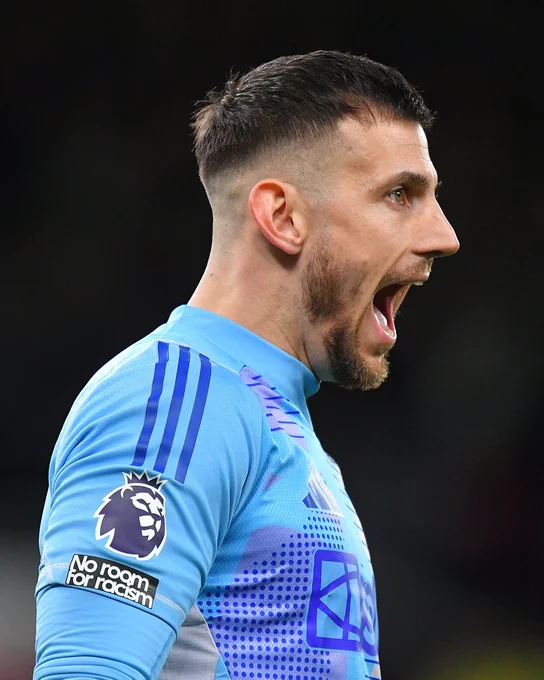 Dúbravka celebrates win at Old Trafford
