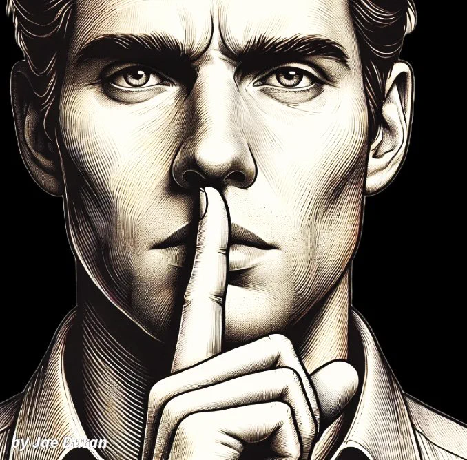 They say silence is golden. It isn’t just golden; it’s priceless. Words may have power but the wrong words will be used by the people in power to render you powerless. 

Written by #HarryPetsanis and #AnnaAter

#SilenceIsStrength
#GuardYourWords
#ValuePrivacy
#TrustWisely
#ConfidencesBetrayed
#PowerInSilence
#InsecurityAndTalk