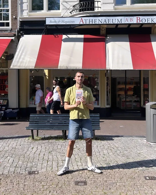 Jonas Kooyman met De havermelkelite