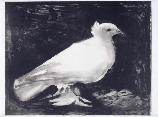 Dove is a universal symbol of piece, serenity, and love. Someone said, after a flood, God appears as a dove. Solomon's wife has eyes like a dove. 