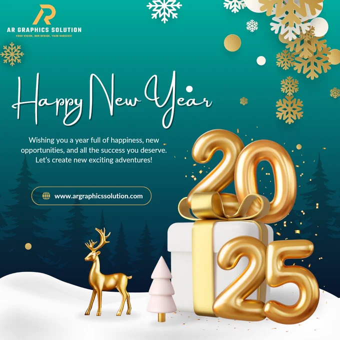 Step into the future with AR Graphics Solution! Wishing you a Happy New Year filled with innovation and success!

www.argraphicssolution.com
.
.
.
#HappyNewYear #ARGraphicsSolution #ARGraphics #NewYearVibes #HappyNewYear2025 #ARFun #NewYearNewBeginnings 