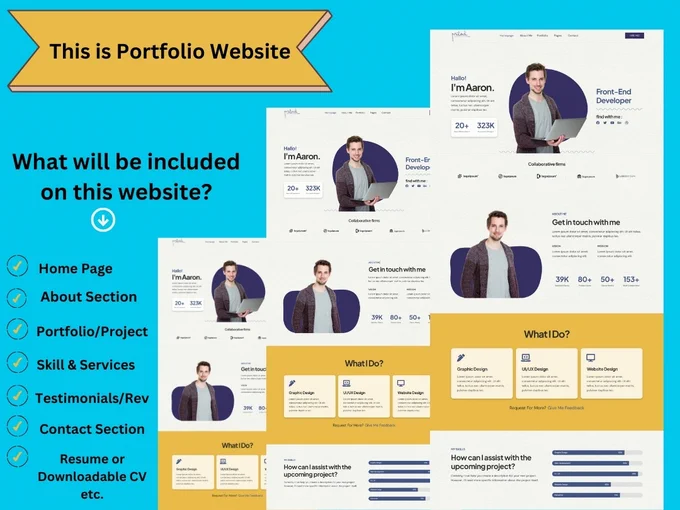 ✍✍Hello everyone!
I am thrilled to present a personal portfolio website I have been working on. This project is designed purely for practice purposes. 👉technologies and features used in this website include......
✔ 𝗖𝗠𝗦: 𝗪𝗼𝗿𝗱𝗣𝗿𝗲𝘀𝘀
✔ 𝗧𝗵𝗲𝗺𝗲: 𝗔𝘀𝘁𝗿𝗮
✔ 𝗣𝗹𝘂𝗴𝗶𝗻: 𝗲𝗹𝗲𝗺𝗲𝗻𝘁𝗼𝗿 𝗳𝗿𝗲𝗲 & 𝗣𝗿𝗼.
⏹ y𝐨𝐮 𝐜𝐚𝐧 𝐜𝐨𝐧𝐭𝐚𝐜𝐭 𝐦𝐞 𝐢𝐟 𝐲𝐨𝐮 𝐧𝐞𝐞𝐝 𝐚𝐧𝐲 𝐭𝐲𝐩𝐞 𝐨𝐟 𝐰𝐞𝐛𝐬𝐢𝐭𝐞 𝐟𝐨𝐫 𝐲𝐨𝐮𝐫 𝐩𝐞𝐫𝐬𝐨𝐧𝐚𝐥 𝐨𝐫 𝐛𝐮𝐬𝐢𝐧𝐞𝐬𝐬. 👉 Below is my contact number and email address.👇
𝐄𝐦𝐚𝐢𝐥 𝐀𝐝𝐝𝐫𝐞𝐬𝐬: 𝐡𝐚𝐣𝐞𝐫𝐚𝐛𝐞𝐠𝐮𝐦.𝐜𝐨𝐧𝐭𝐚𝐜𝐭@𝐠𝐦𝐚𝐢𝐥.𝐜𝐨𝐦
𝐍𝐮𝐦𝐛𝐞𝐫:  8801334718742
