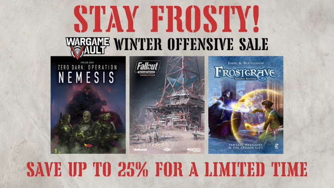 Winter Offensive Sale at WarGameVault.com
