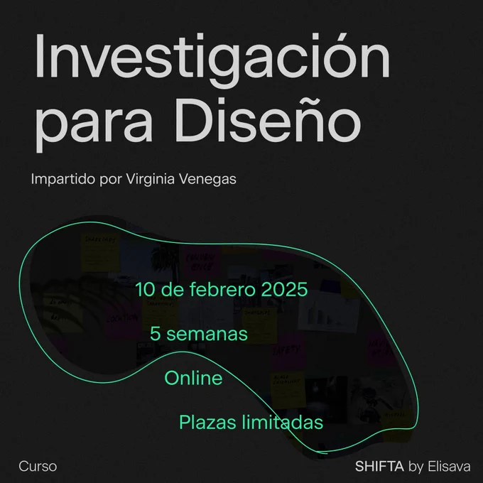 En febrero de 2025 arranca la 5ª edición del programa de investigación para diseño que imparto en SHIFTA by ELISAVA. 