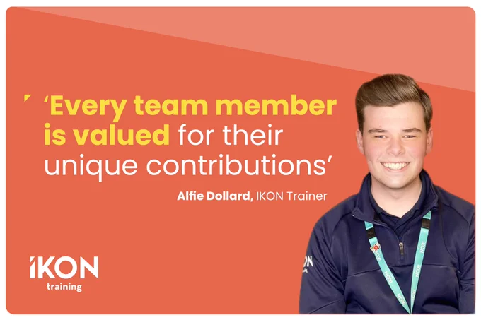 photo of Alfie and his quote. conflict resolution trainer vacancy