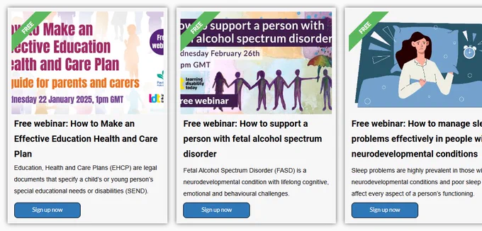 FREE How to webinars with details and images.