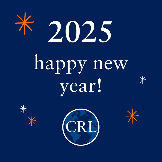 Happy New Year 2025 from CRL!