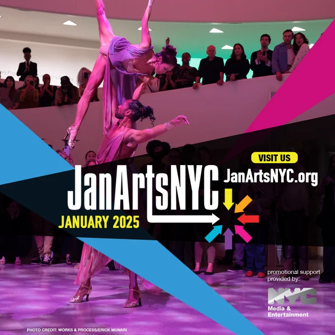 Gather round the Guggenheim with Works & Process and celebrate New York City’s extraordinary club, street, and social dance traditions sharing the stage with concert dance. Intergenerational and rooted in the circle and cipher, one-night-only events span the Frank Lloyd Wright-designed subterranean theater, and culminate in social dances and battles in the rotunda. Resourcing artists long-term from studio-to-stage, all featured projects are provided with iterative presentations and/or fully-funded creative residencies across the Works & Process LaunchPAD network of 14 residency centers in MA, NJ, NJ, and VT.


