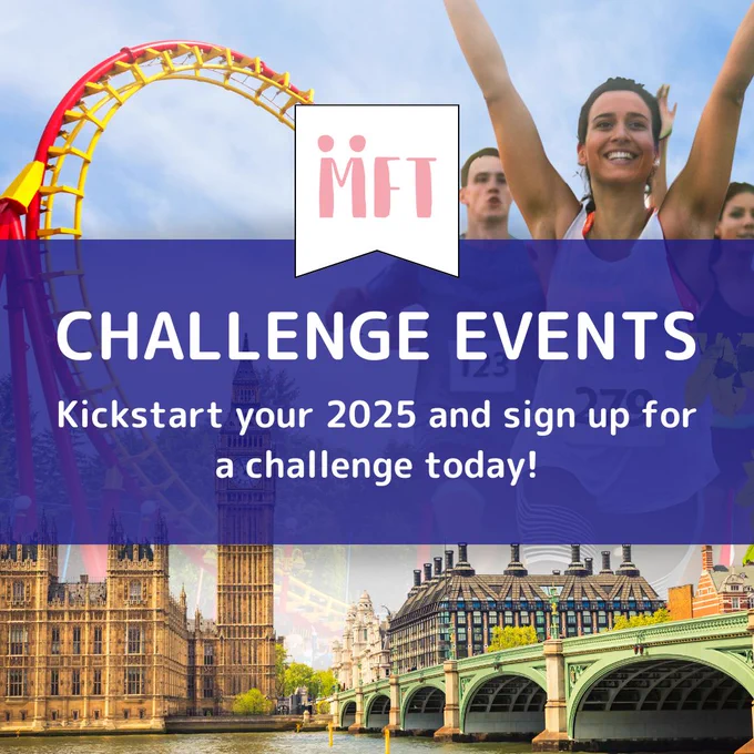 Kickstart your 2025 and sign up for a challenge event today! 🏃‍♂️🌟

For example, if you’re looking to run a marathon, you can sign up through MFT and all funds raised will go towards supporting the mental wellbeing of Surrey residents. 