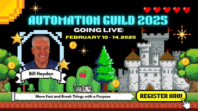Move Fast and Break Things, with a Purpose by Bill Hayden for Automation Guild 2025 by Joe Colantonio