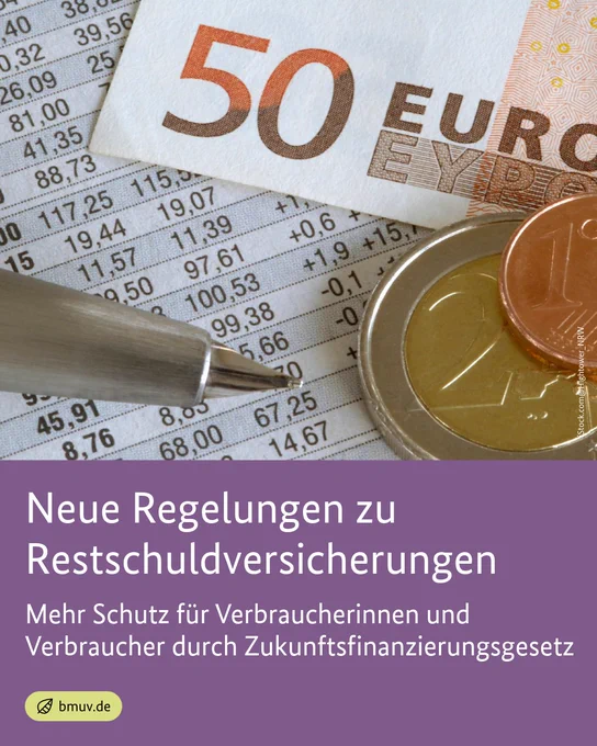 Neue Regelungen zu Restschuldversicherungen