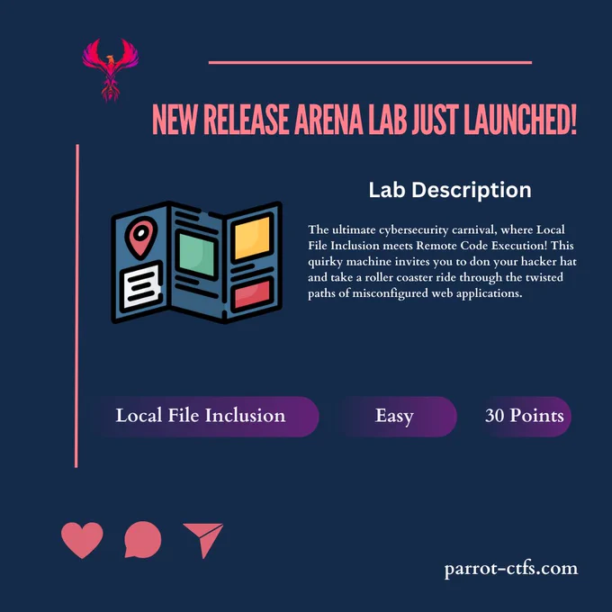 The ultimate cybersecurity carnival, where Local File Inclusion meets Remote Code Execution! This quirky machine invites you to don your hacker hat and take a roller coaster ride through the twisted paths of misconfigured web applications.