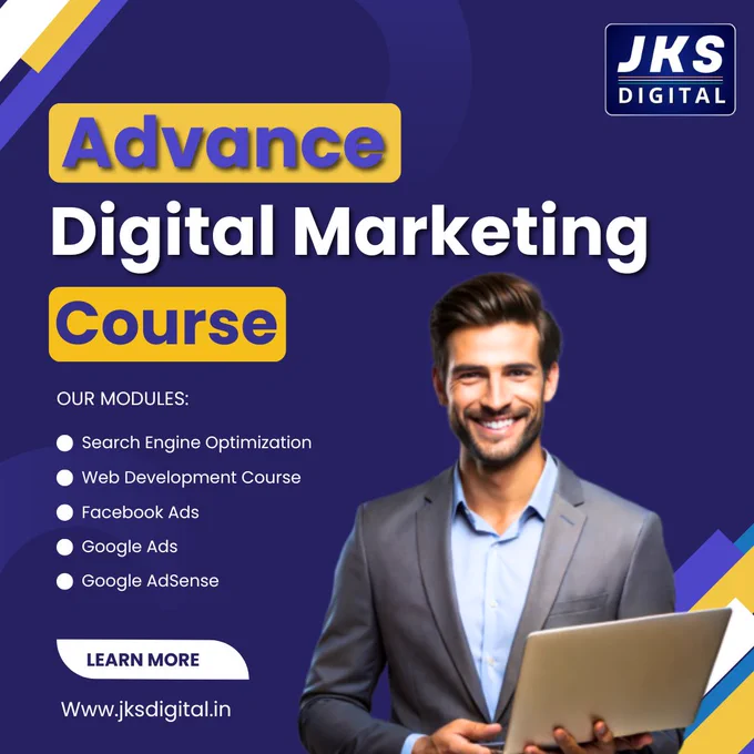 Advance Digital Marketing Course

Master the art of online marketing with our Advance Digital Marketing Course! Gain expertise in SEO, Google Ads, Social Media Marketing, Content Creation, Analytics, and more. Designed for students and aspiring professionals, this course offers hands-on training, expert mentorship, and industry-recognized certifications to kickstart your career.

Enroll now and unlock endless opportunities in the digital world!

#digitalmarketing #jksdigital #seo #seocourse #searchengineoptimization #marketingstrategies #SEOexpert #SEOstrategies #Rank #Googleranking #SERP #JKSdigitalinstitute #like #follow #comment #share.