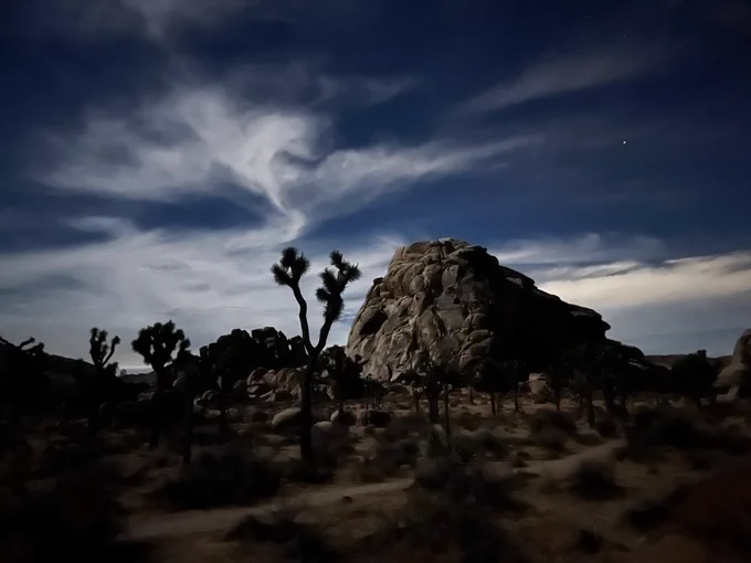 Star ⭐️ watching in Hidden valley at night 