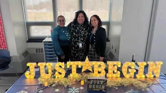 Celebrating the release of Just Begin!