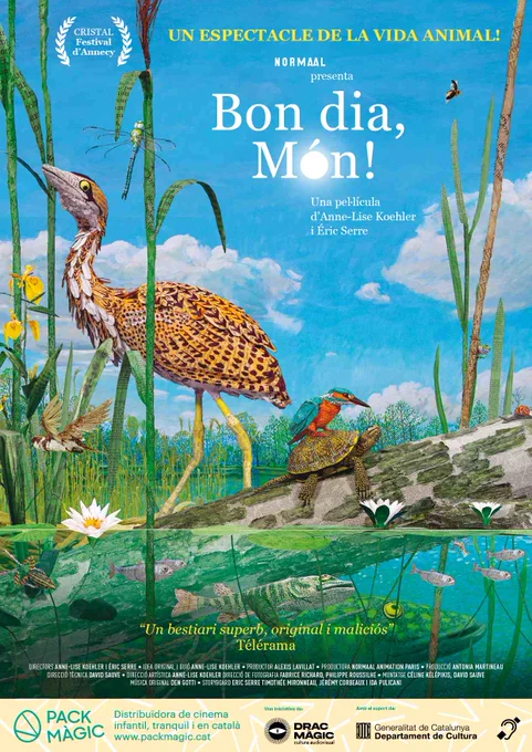 Cartell de 'Bon dia, món!'