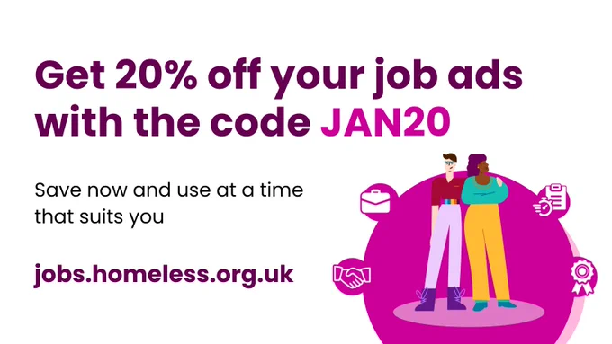 Get 20% off your job ads with the code JAN20. Save now and use at a time that suits you